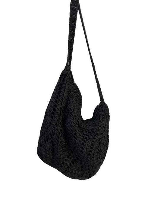Bolso Tejido Negro