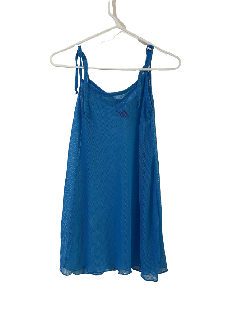 Vestido Azul De Playa