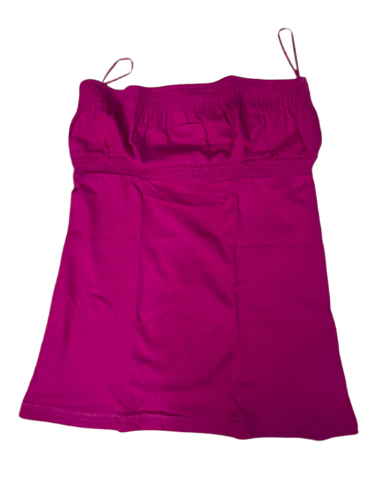 Tube Top Fucsia Bershka