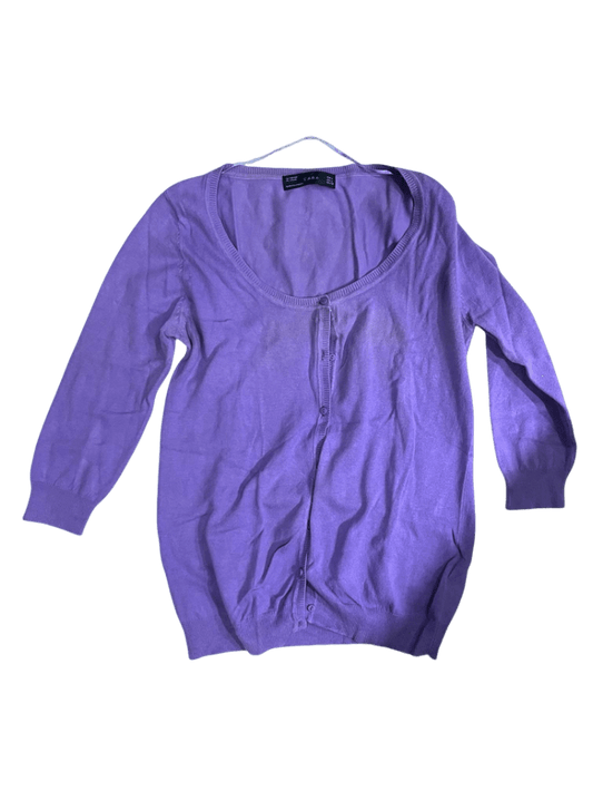 Suéter Morado Zara