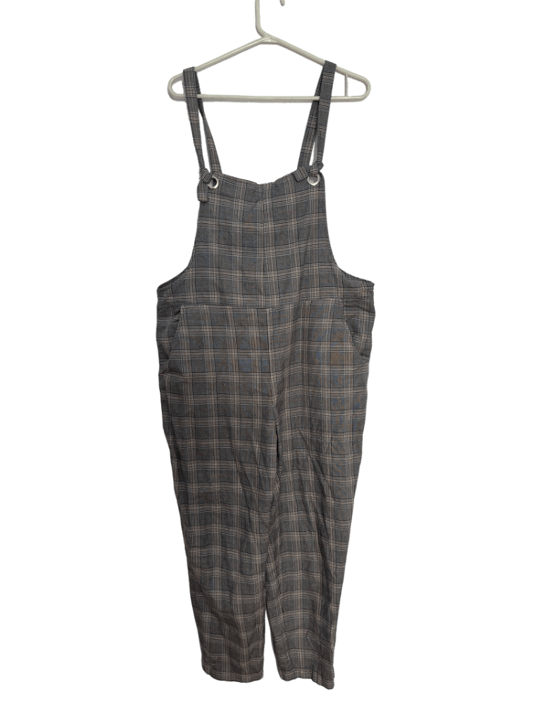 Braga De Cuadros Gris H&M