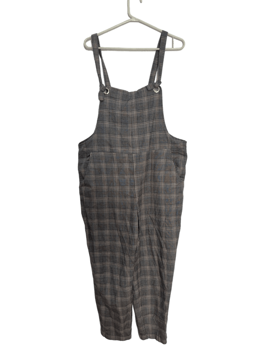 Braga De Cuadros Gris H&M