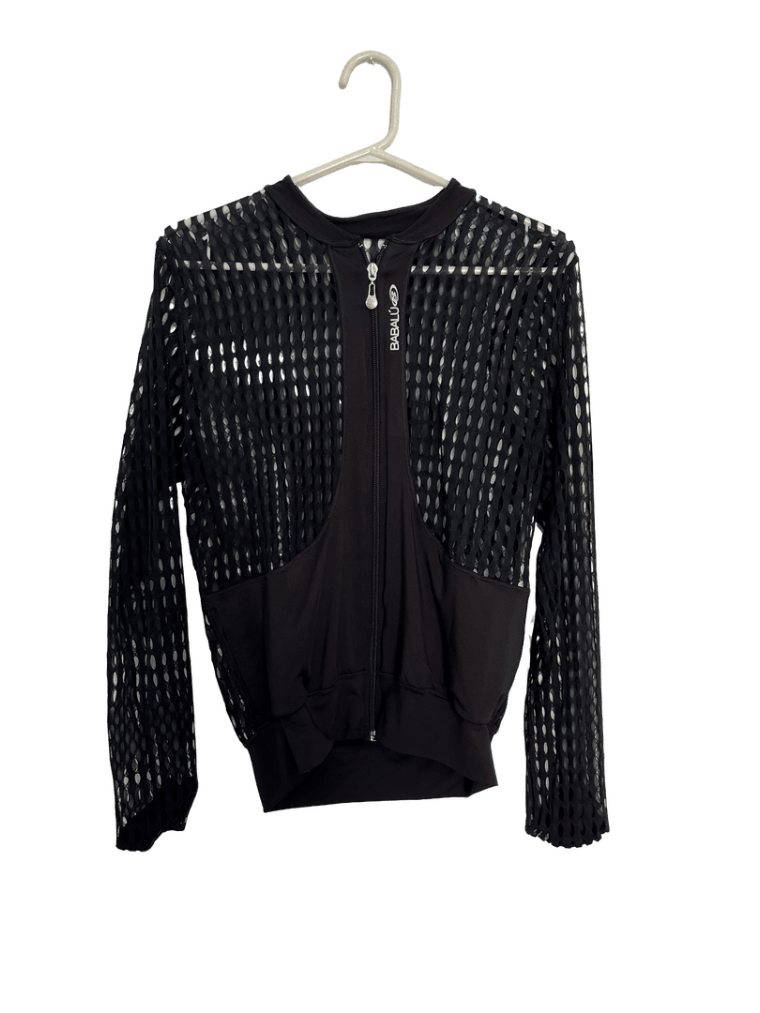 Suéter Negro De Huecos