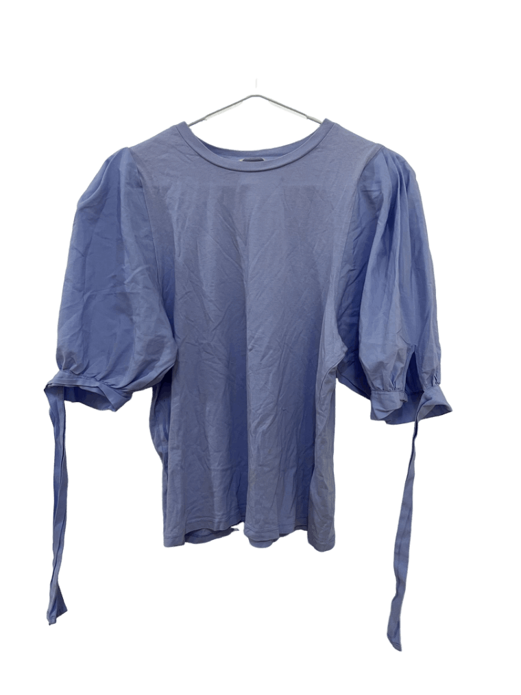 Franela Azul Con Mangas H&M