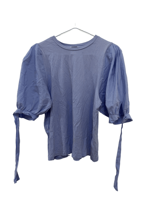 Franela Azul Con Mangas H&M