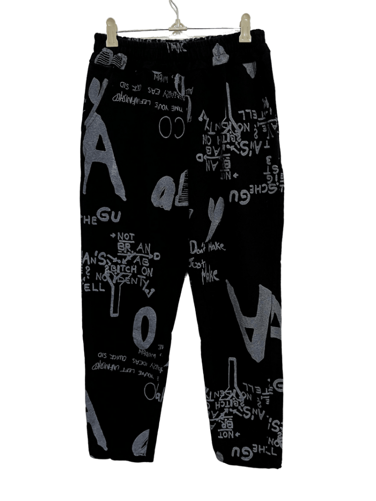 Conjunto Negro Con Letras