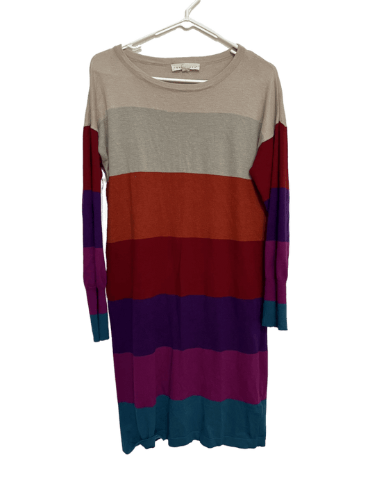 Vestido Franjas De Colores