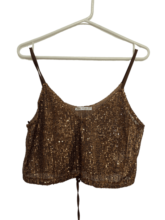 Top De Lentejuelas Zara