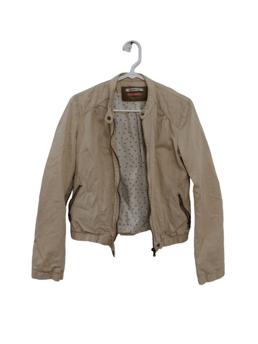 Chaqueta Beige Bershka
