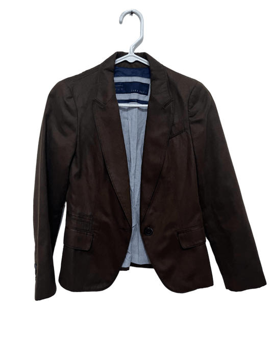 Blazer Zara Marron