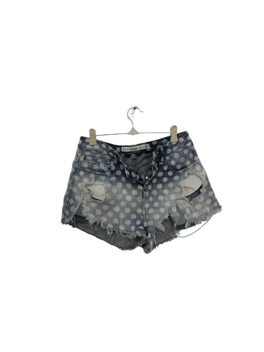 Short Polka Dots Bluejean Zara