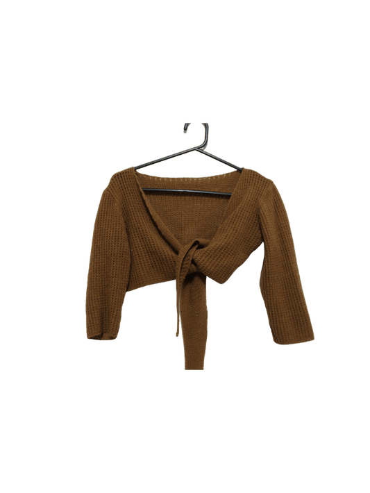 Bolero Tejido Marron