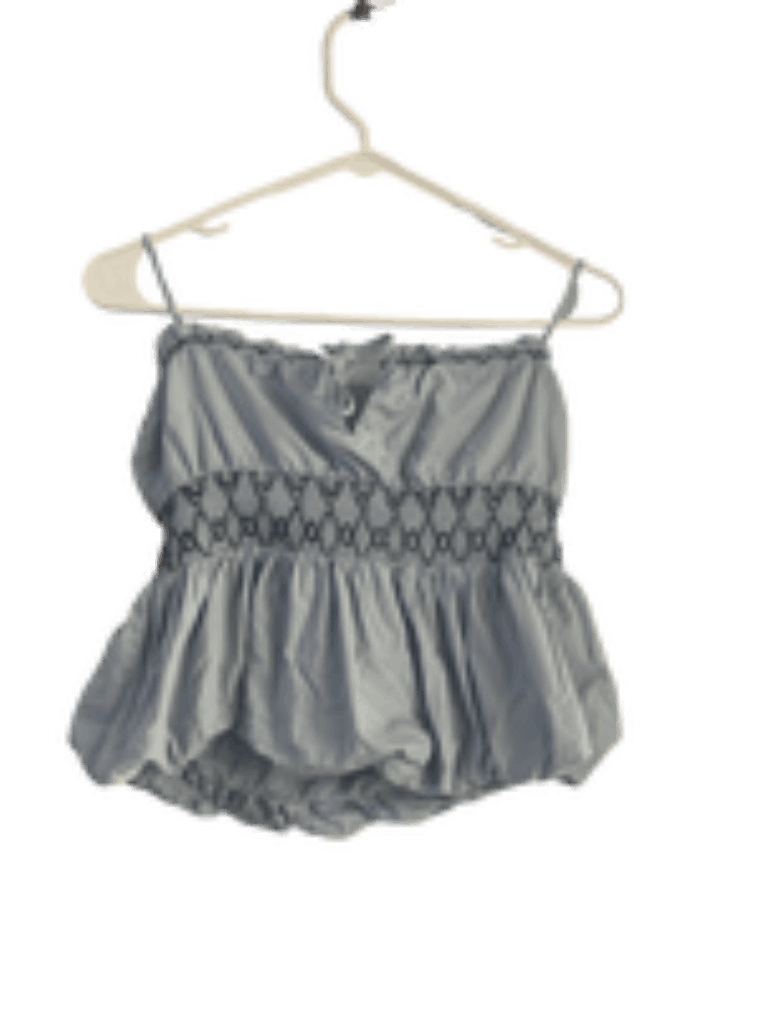 Top Zara Azul