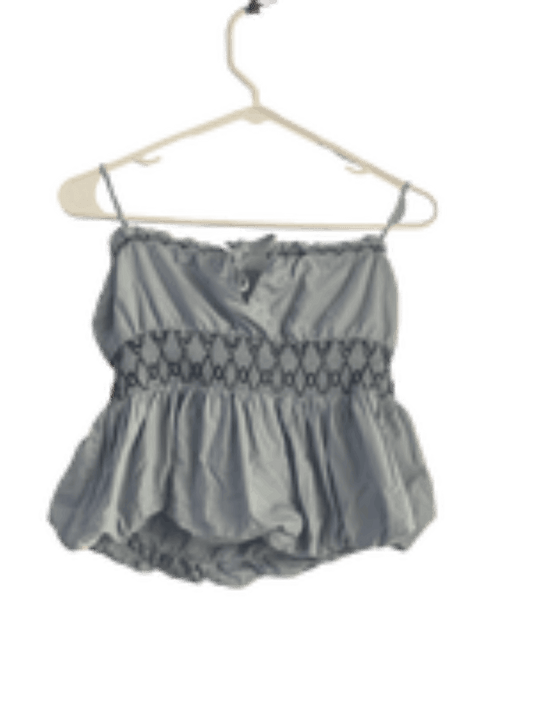 Top Zara Azul