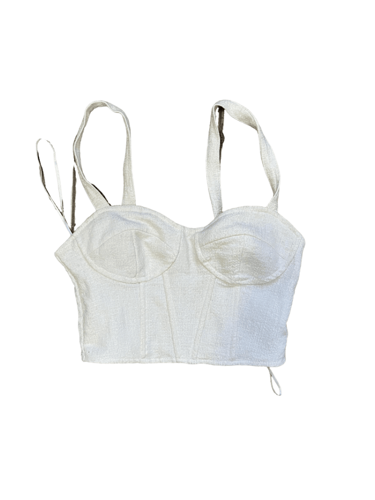 Corset Bershka Blanco