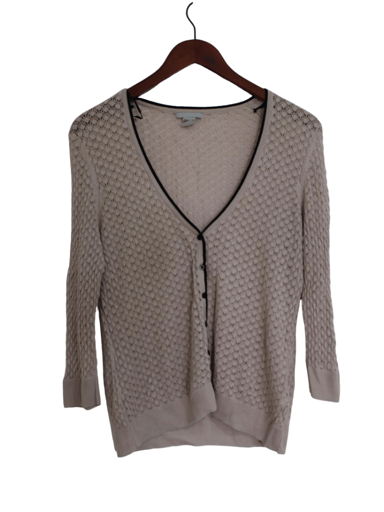 Cardigan H&m Negro / Beige