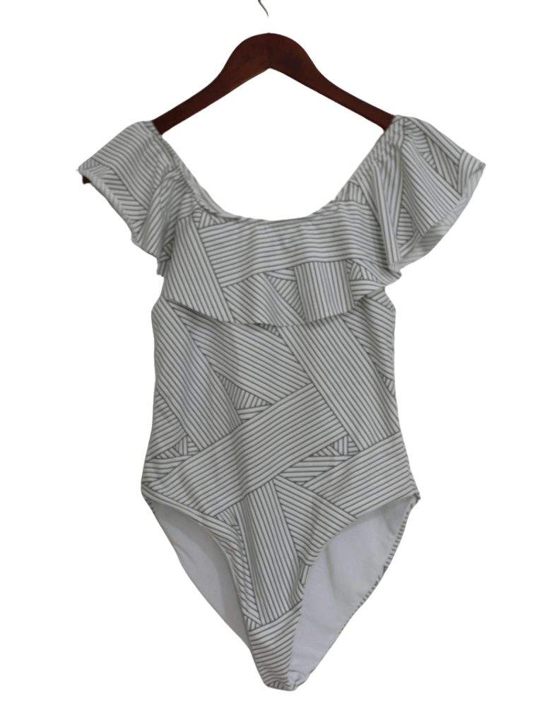 Body Aimee Blanco/negro / Estampado