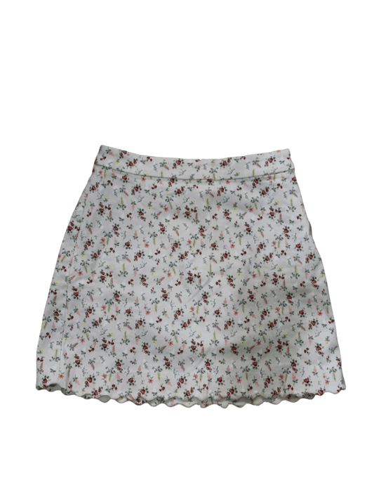 Falda Stradivarius Rosa Vieja