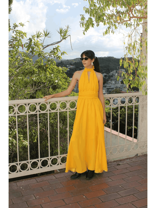 Vestido Amarillo - WeBorrow