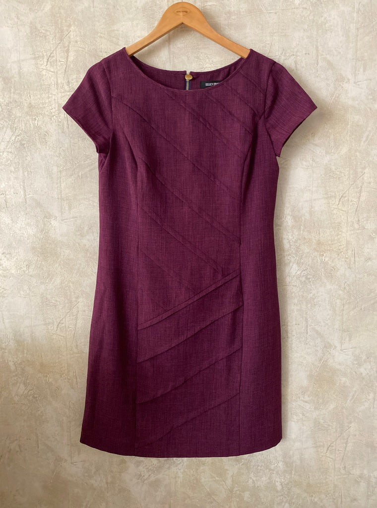 Vestido Ellen Tracy Morado