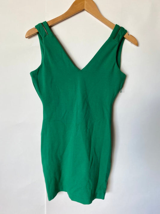 Vestido corto Zara verde